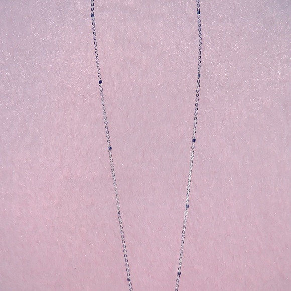 Silver(925) Smiley Face Necklace - Picture 3 of 3